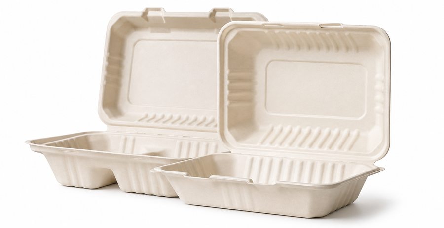 Bagasse packaging