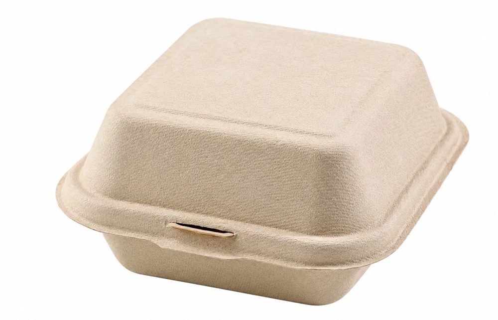 9 inch Bagasse Clamshell (50)